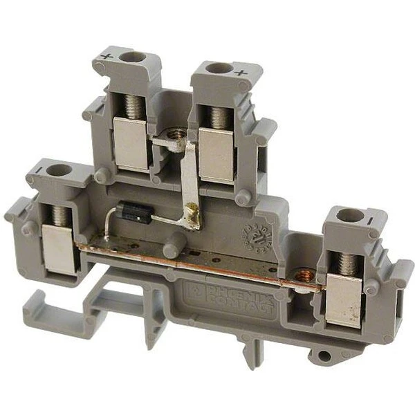 Проходная мини-клемма с диодом MBKKB 2,5-DIO/O-U 2800567