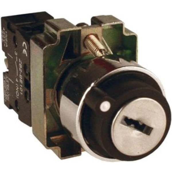 Переключатель BG21 2P с замком (не возврат.) NO EKF xb2-bg21