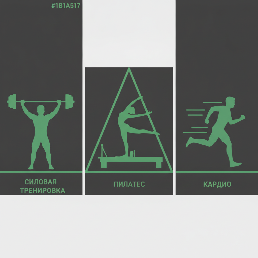 Силовая тренировка vs пилатес vs кардио
