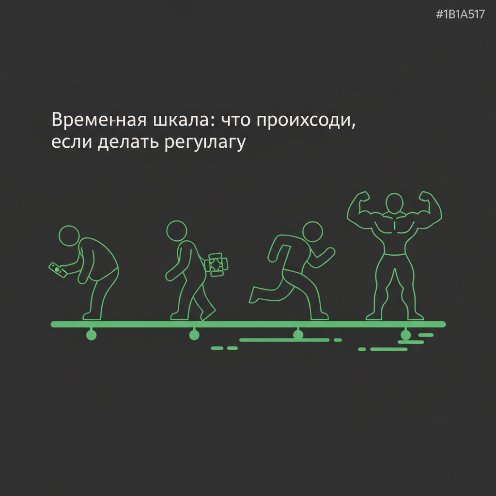 Временная шкала: что происходит, если делать регулярно