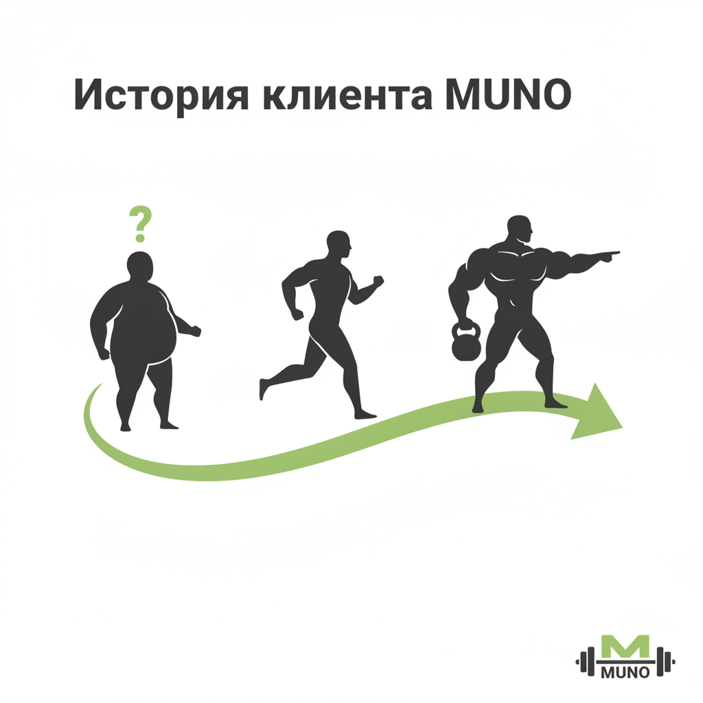 История клиента MUNO