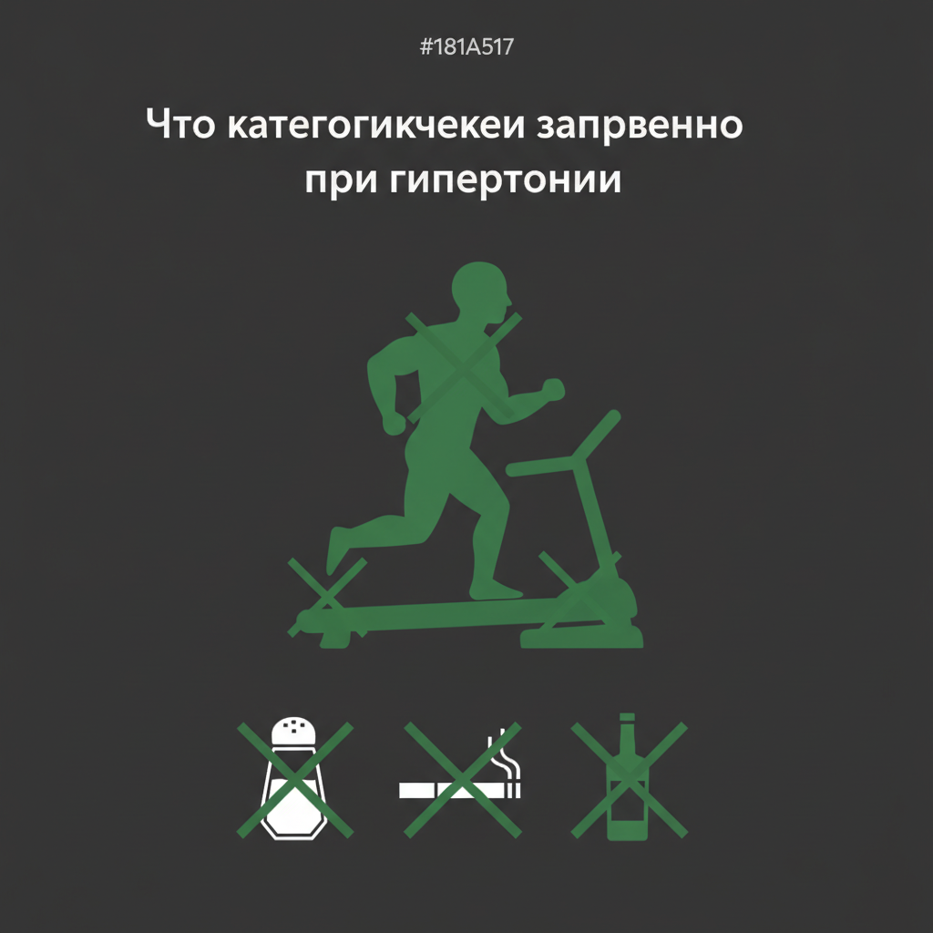 Что категорически запрещено при гипертонии