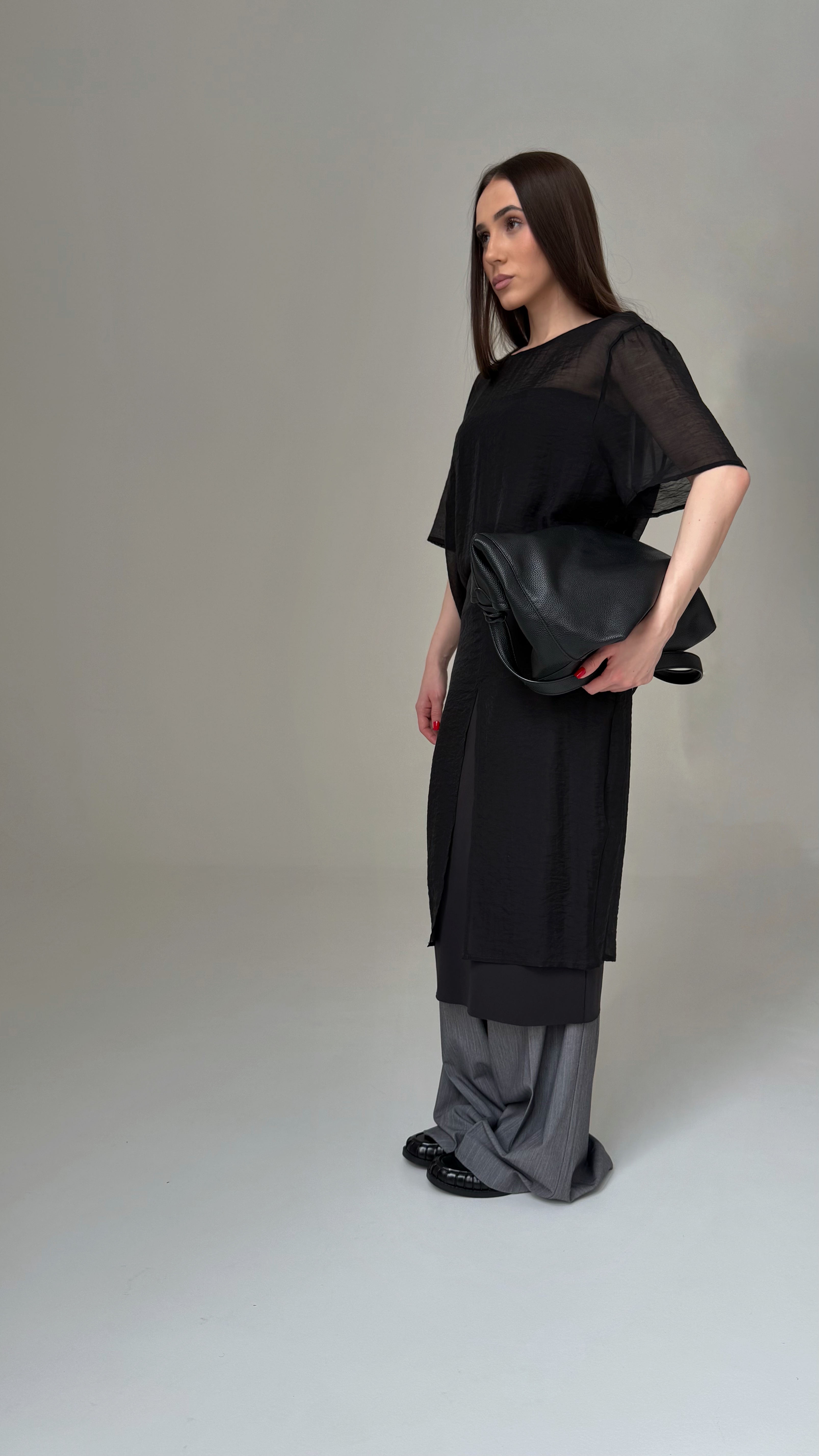 Футболка бумажный шифон - фото 4