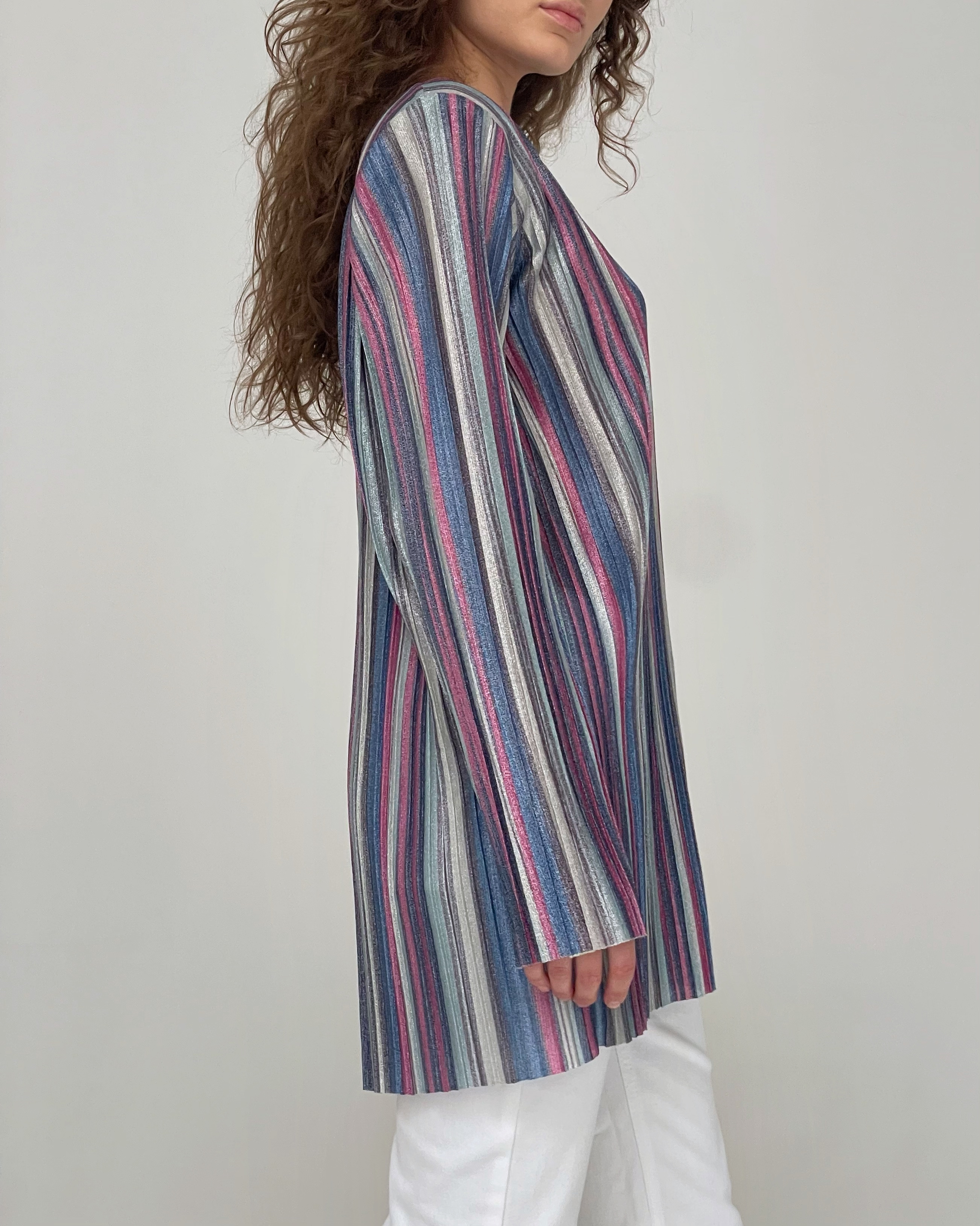 Платье туника гофре - фото 4