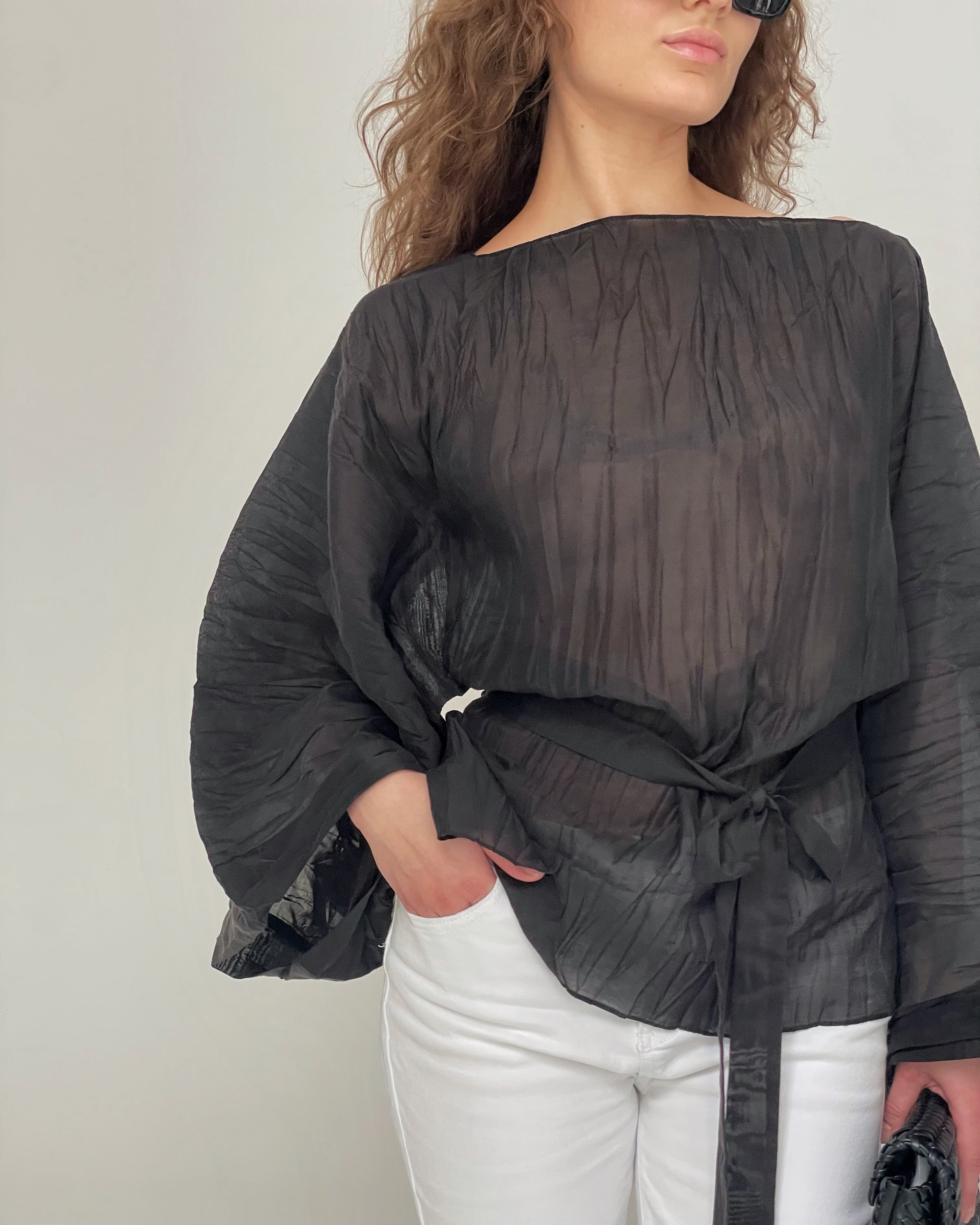 Блуза кимоно лиоцелл - фото 6