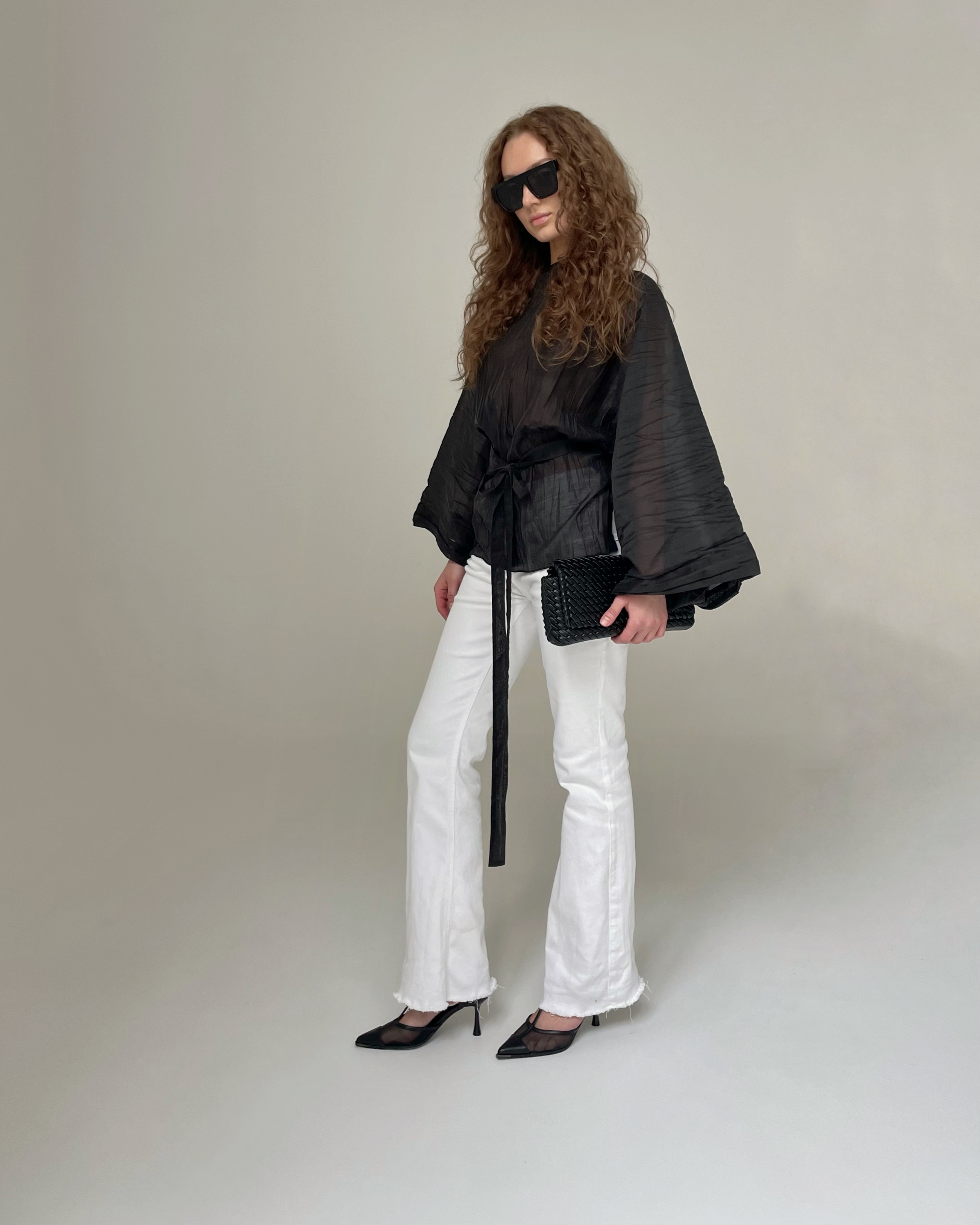 Блуза кимоно лиоцелл - фото 8