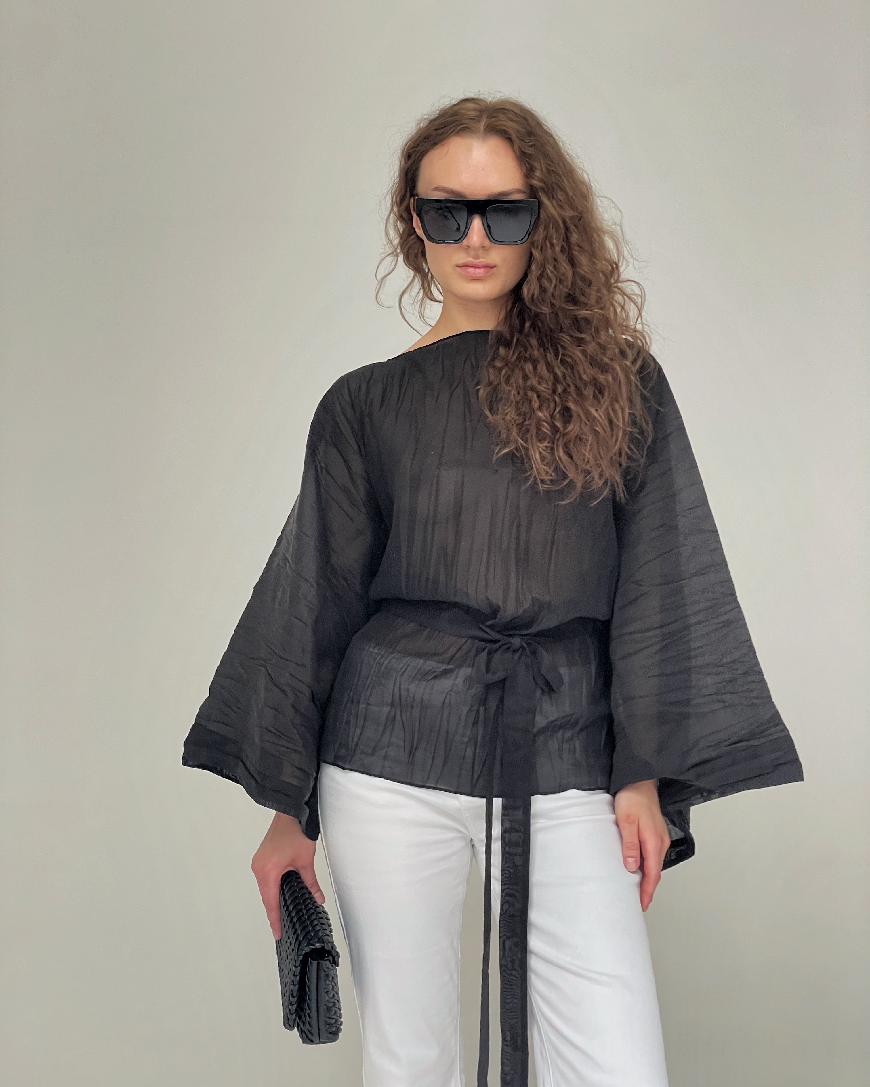 Блуза кимоно лиоцелл - фото 9