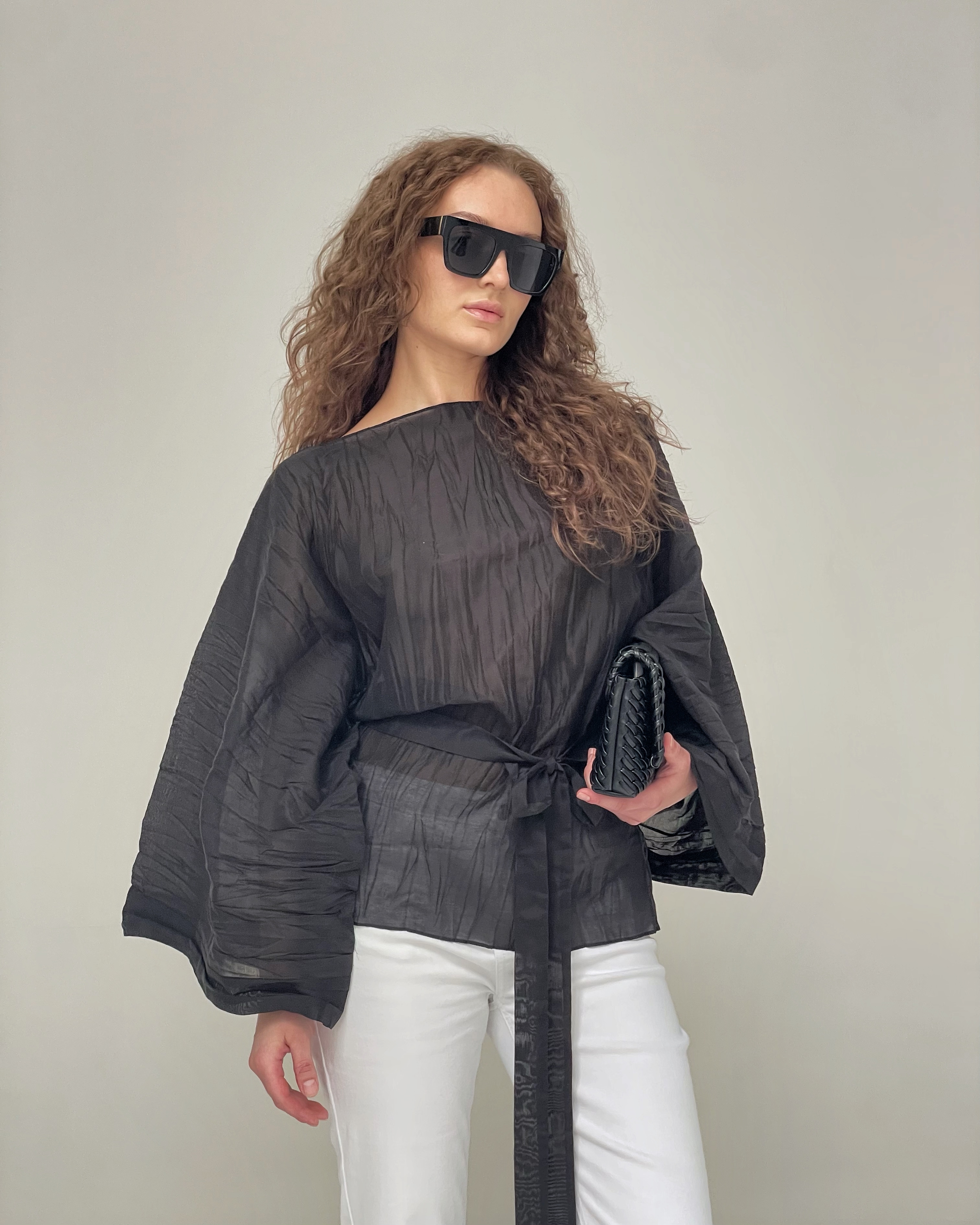 Блуза кимоно лиоцелл - фото 10