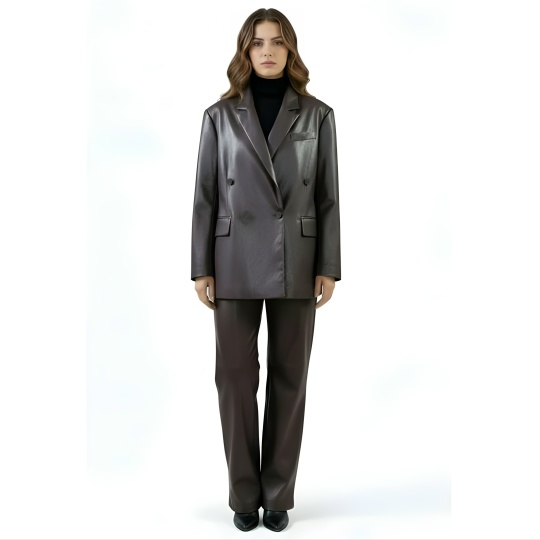 Брюки с кокеткой - фото 2