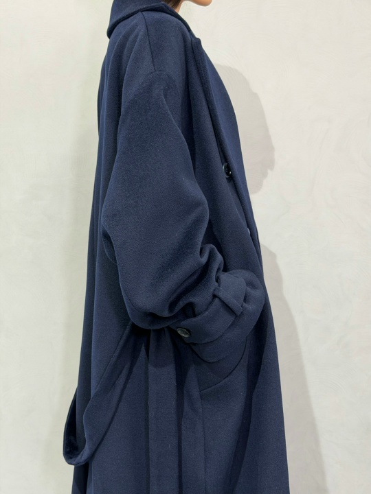 Пальто двубортное - фото 4