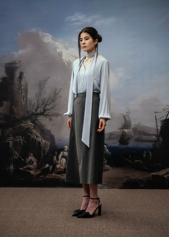 Юбка с лепестком - фото 2