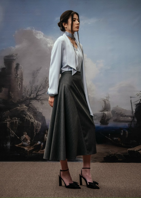 Юбка с лепестком - фото 3