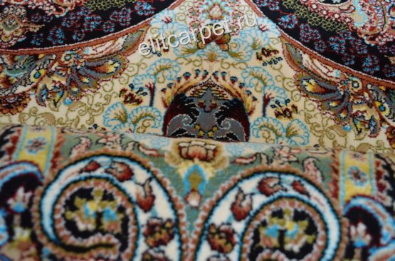 Элитный иранский ковер Mashhad 3 million Safir cream