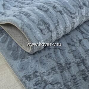 Структура ковра Tabbo 981a_blue из акрила и вискозы производства турецкой фабрики EMPERA HALI