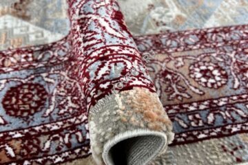 Купить классический турецкий ковер Deco 27399a multi из микрофибры и акрила с абстрактным рисунком со склада по низкой цене