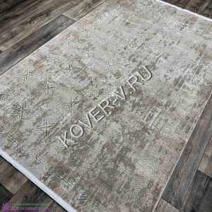 Купить прямоугольный турецкий ковер VALENCIA 8508A CREAM-BEIGE из хлопка и тенселя с абстрактным рисунком со склада с доставкой по городам РФ