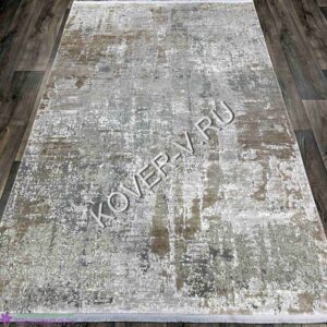 Купить турецкий ковер VALENCIA 8526A CREAM-BEIGE из хлопка и тенселя с абстрактным рисунком со склада с доставкой по городам РФ