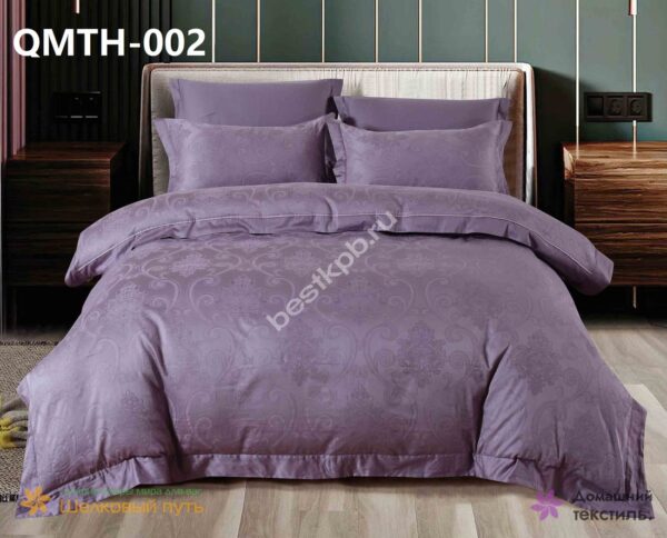 Купить комплект постельного белья мако-сатин жаккард qmth-002 производства Китай