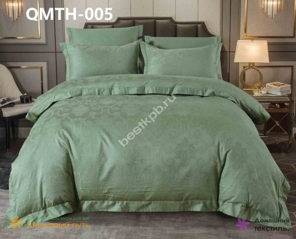 Купить комплект постельного белья мако-сатин жаккард qmth-005 производства Китай