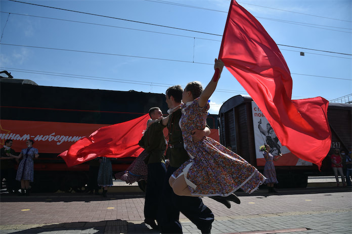 Эшелон Победы в Белово, 23 июня 2020 г