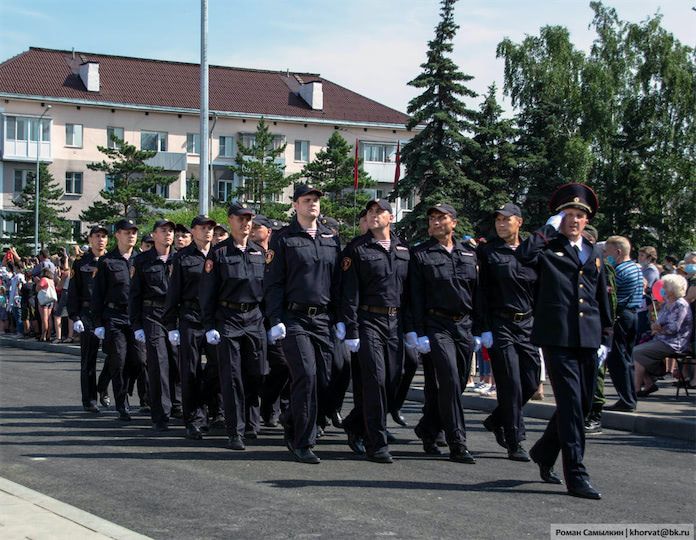 Парад в честь 75-летия Победы в Белово, 24 июня 2020 г