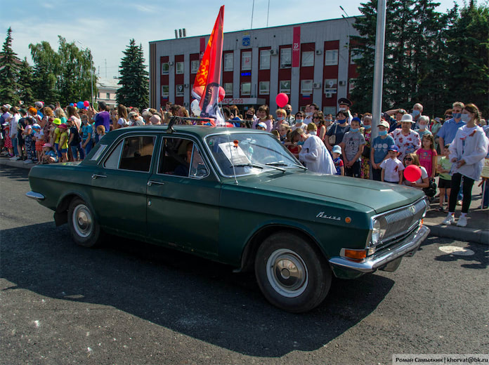 Парад ретротехники, Белово, 24 июня 2020 г