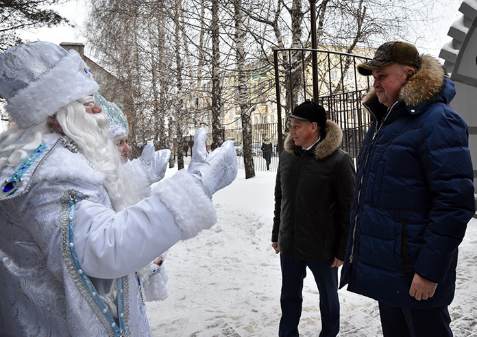 Празднование 80-летия Белово, открытие центрального парка, 15 декабря 2018