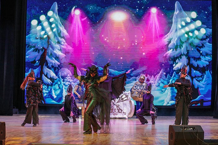 Финал конкурса «Лучший Дед Мороз Кузбасса 2020» в Белово, 19 декабря 2020 г