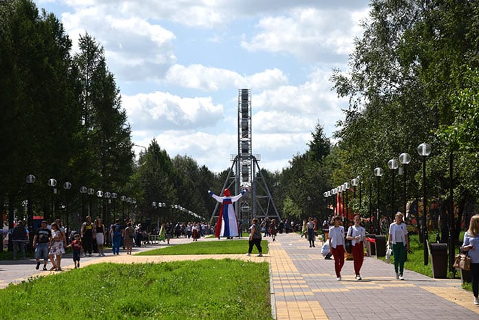 День России в Белово, 12 июня 2019 г, парк «Центральный»
