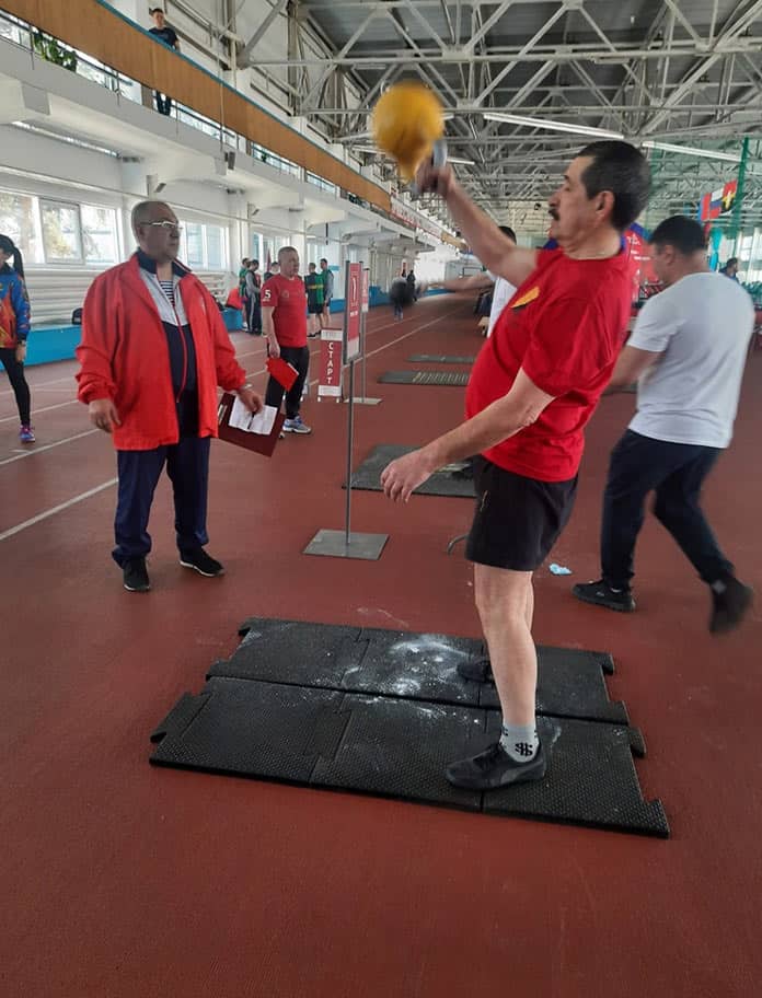 Беловская команда на областном фестивале ГТО среди трудовых коллективов, 27 марта 2021 г