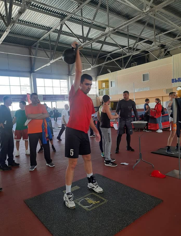 Беловская команда на областном фестивале ГТО среди трудовых коллективов, 27 марта 2021 г