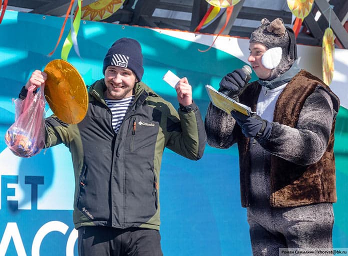 Масленица в Белово, Центральный парк, 14 марта 2021 г