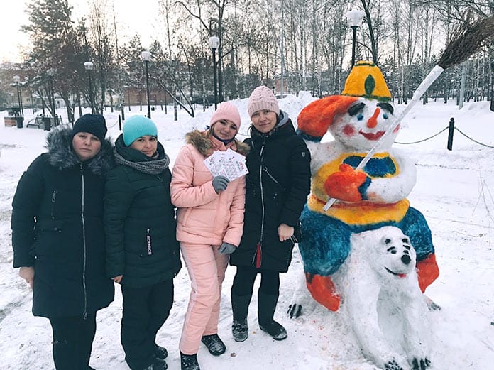 Конкурс «Эксклюзивный снеговик», Белово, 20 декабря 2019 г