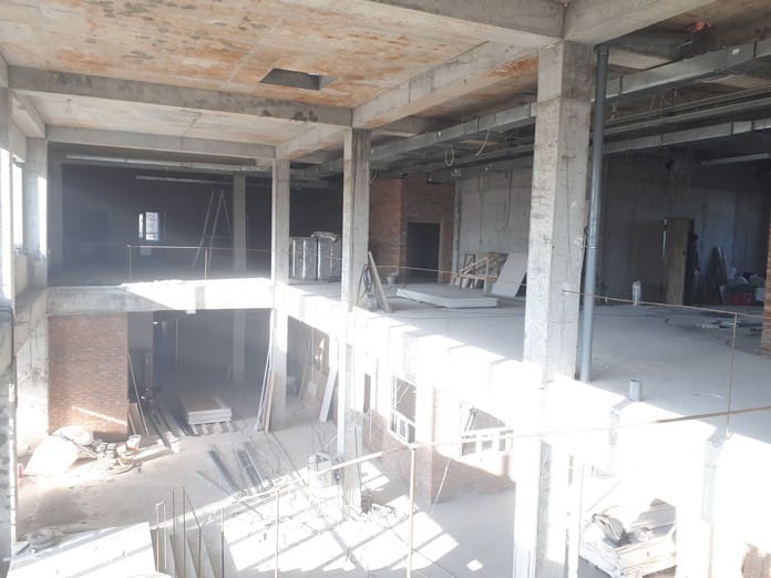 Строительство автовокзала в Белово