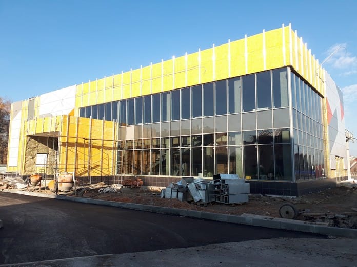 Строительство автовокзала в Белово