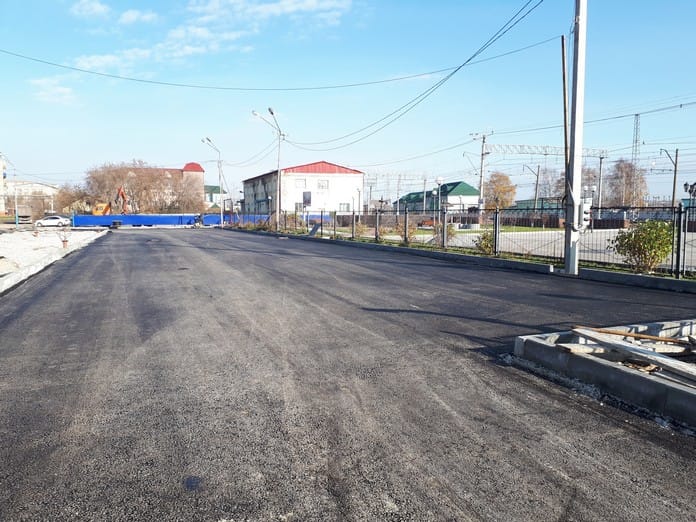 Строительство автовокзала в Белово