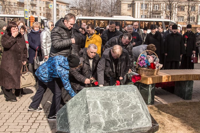 Годовщина трагедии в Зимней вишне. Кемерово, 25 марта 2019