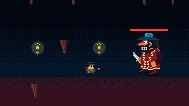 Постер игры Однокнопочный Герой | MyIndie - сообщество инди-разработчиков