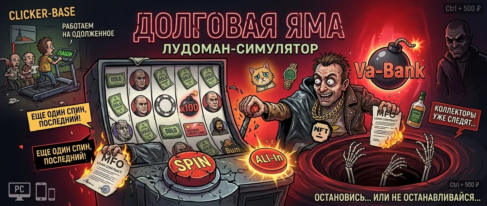 Баннер игры «Долговая Яма»
