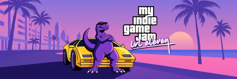 Баннер геймджема 'MyIndie Level 11' | геймджем MyIndie