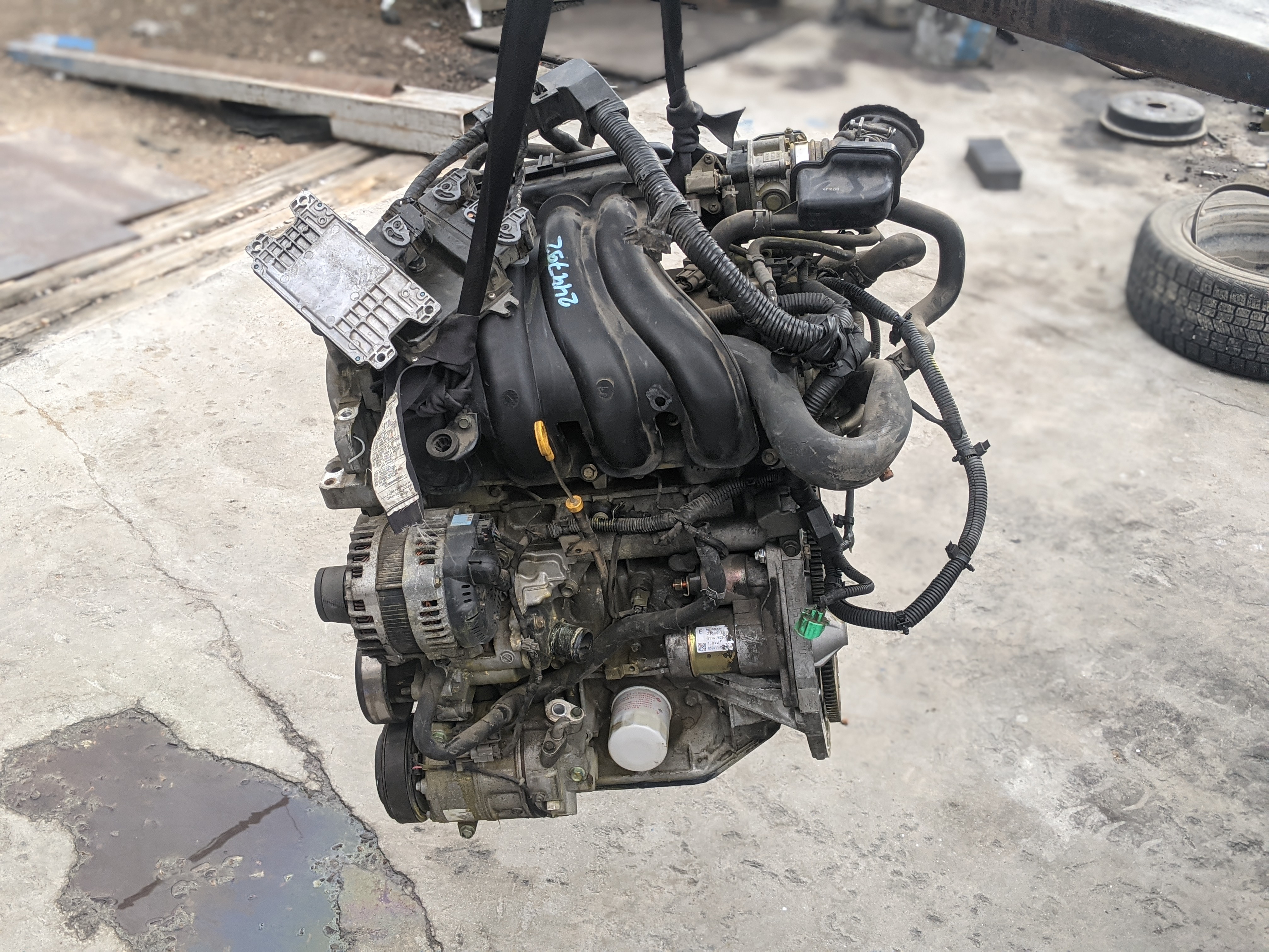 Двигатель на Nissan Qashqai MR20DE