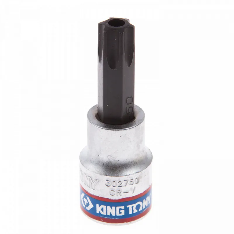 Торцевая насадка King Tony T50 3/8" для крепежа Torx, 50 мм