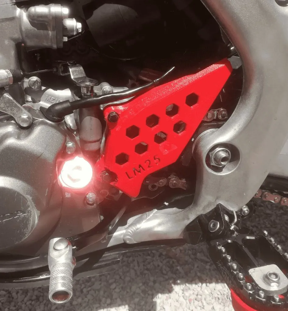 Защитный кожух цепи для мотоцикла Honda CRF 450