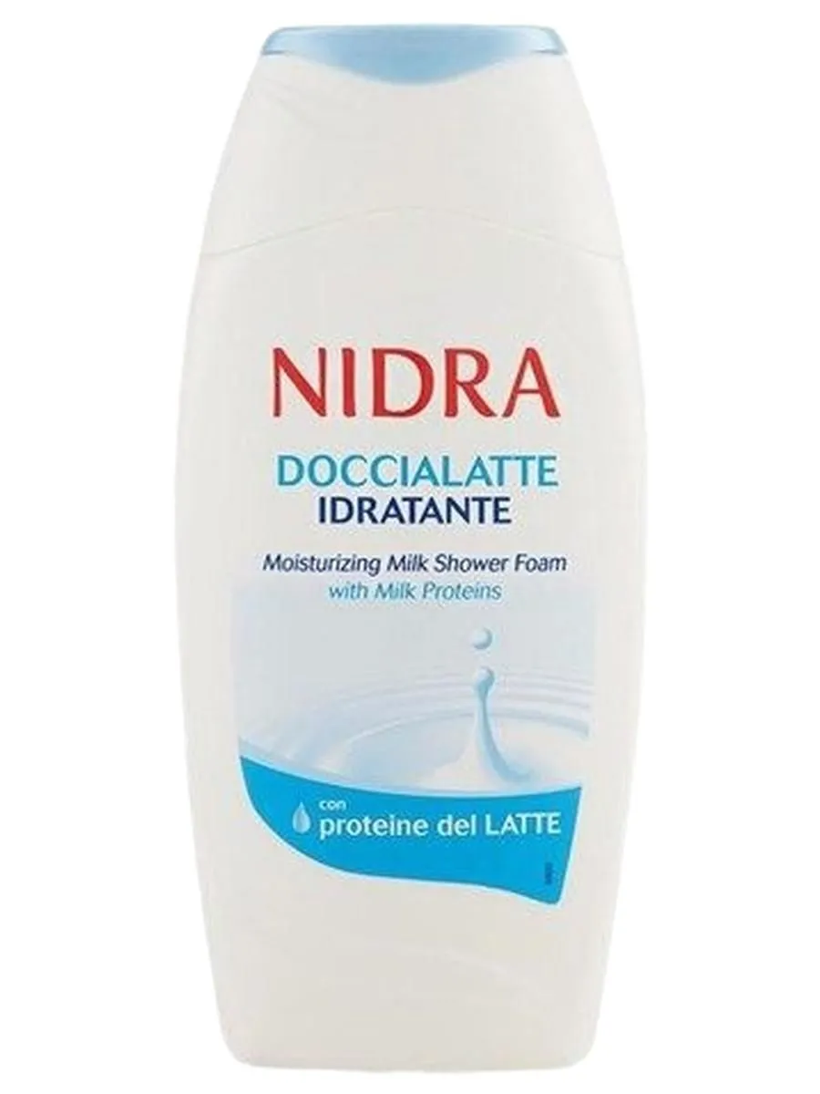 Nidra увлажняющая пена для ванны с молочными протеинами, 250 мл