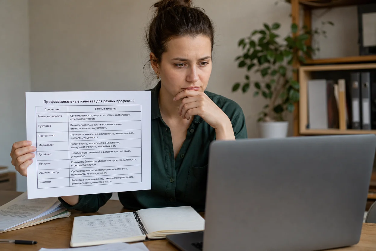 Качества для резюме на работу: подбор под профессию по таблице