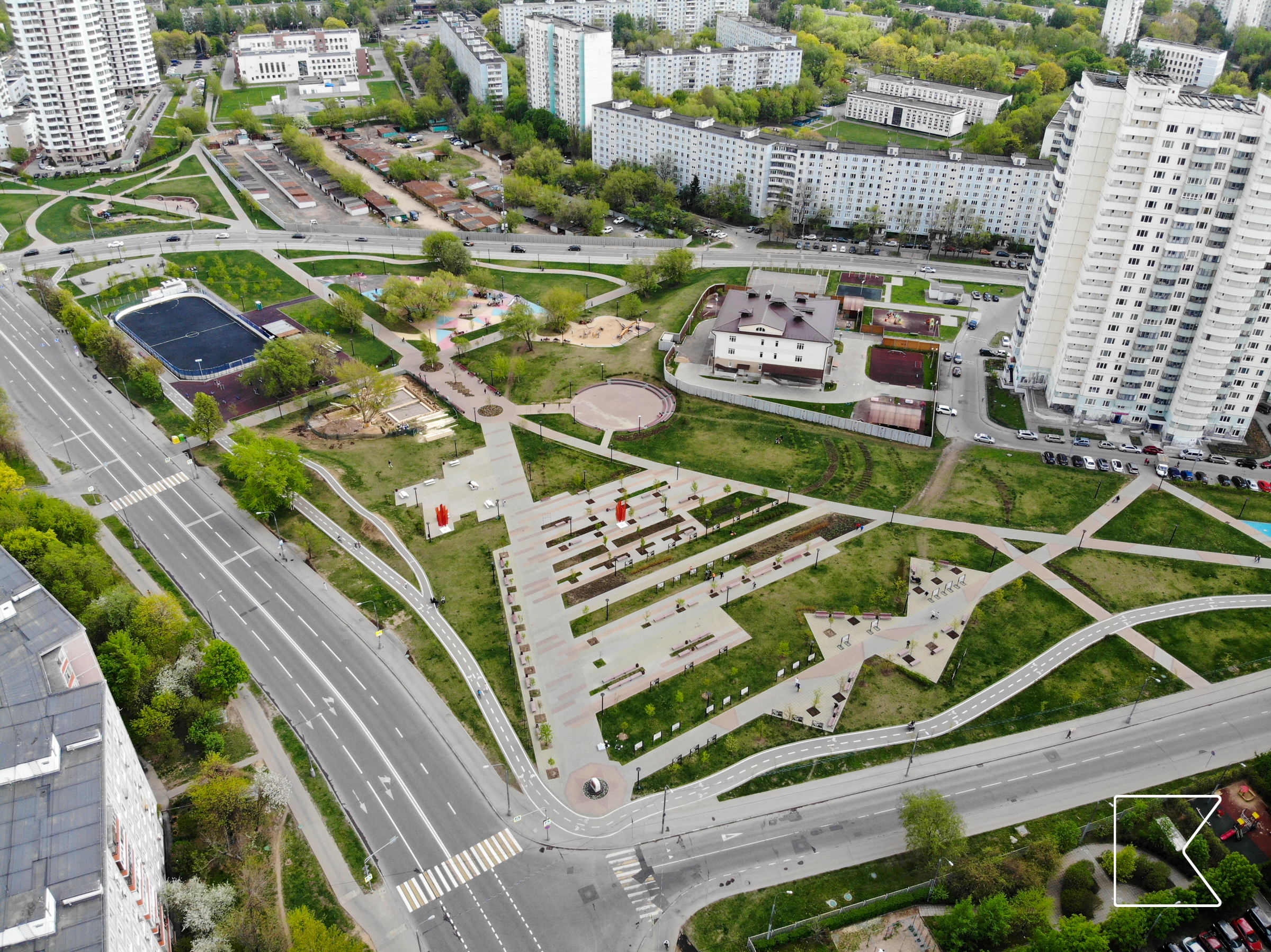 Парк 70-летия Победы — на Юго-Западе Москвы 🇷🇺, фото 2