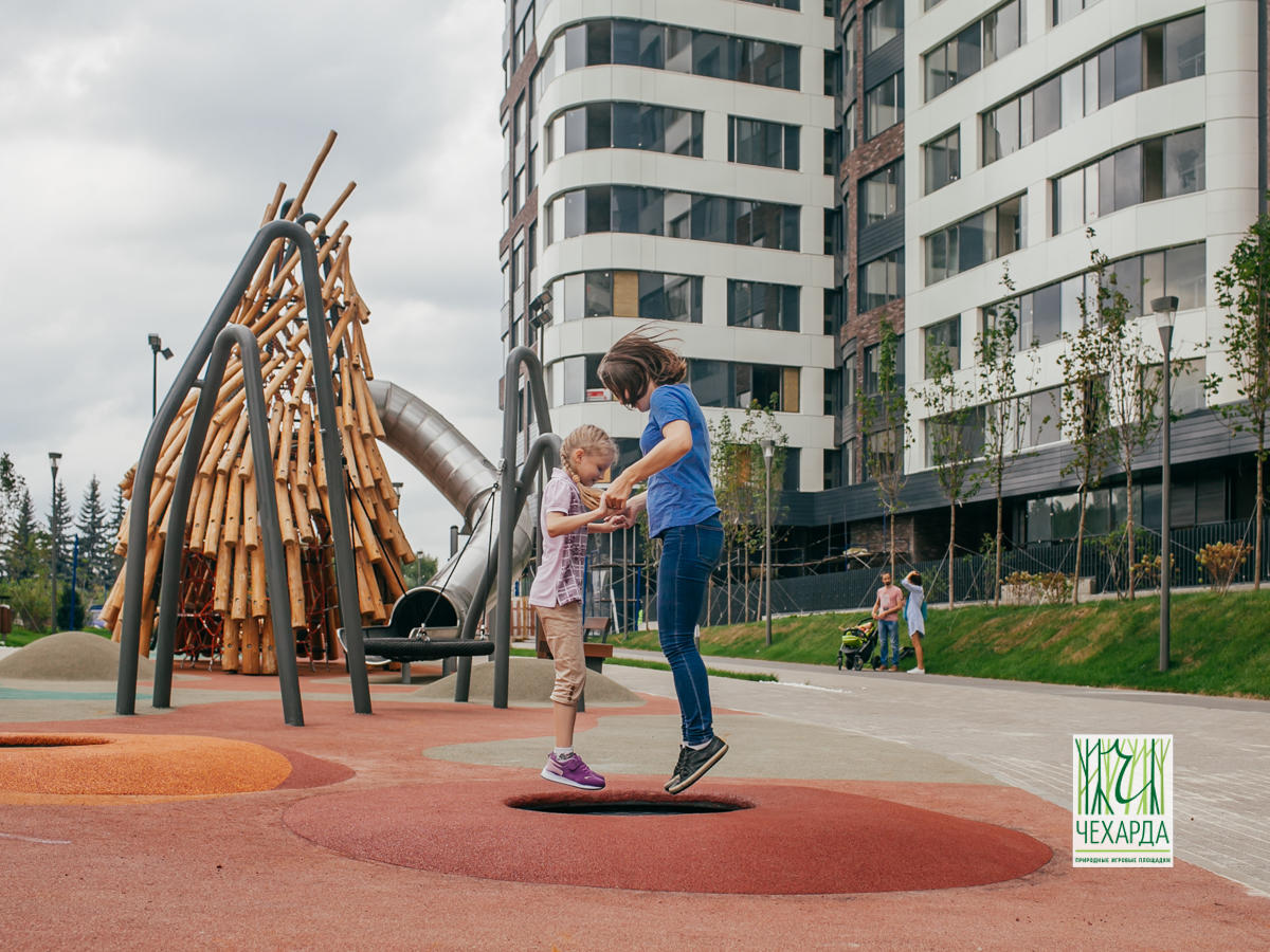 Площадка Дуб — в парке Зеленая река, ЖК Символ, Москва 🇷🇺, фото 2