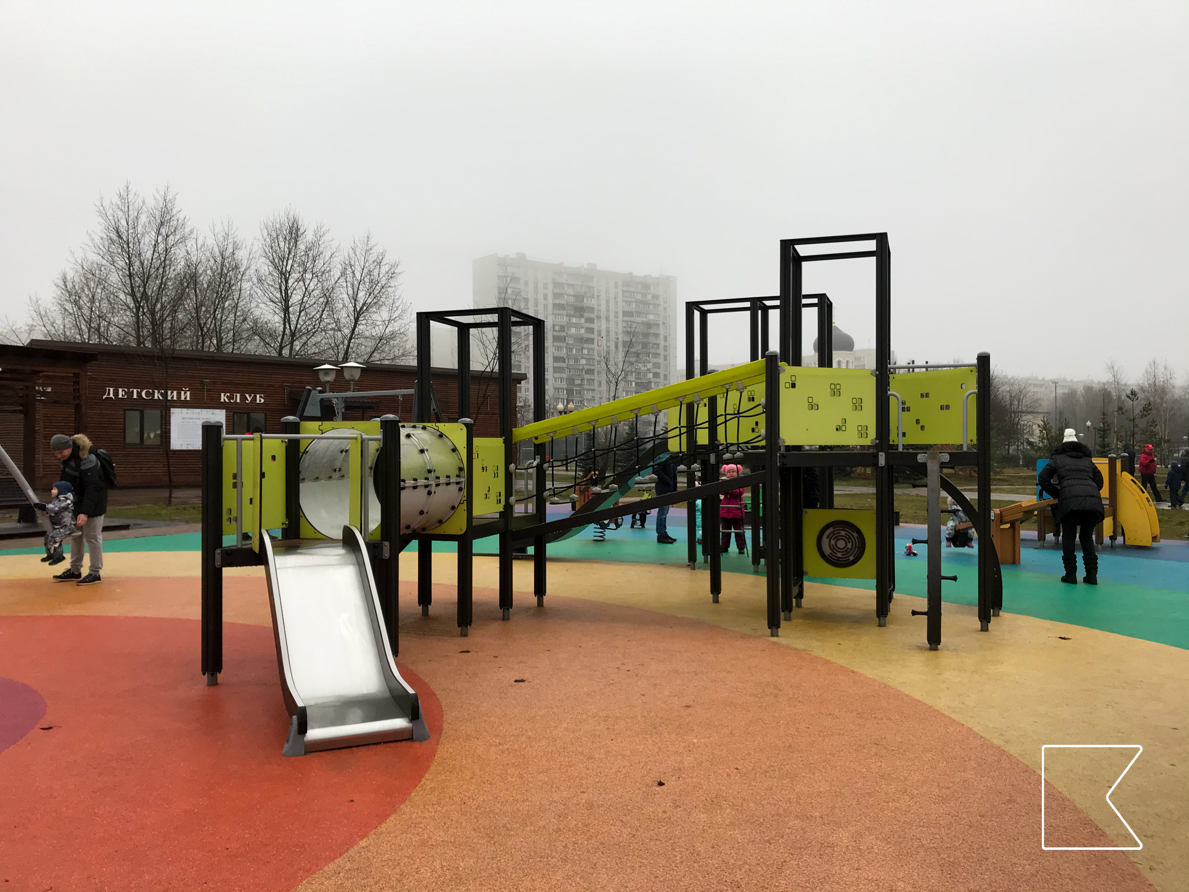 Площадки в парке Радуга — на Востоке Москвы 🇷🇺, фото 13