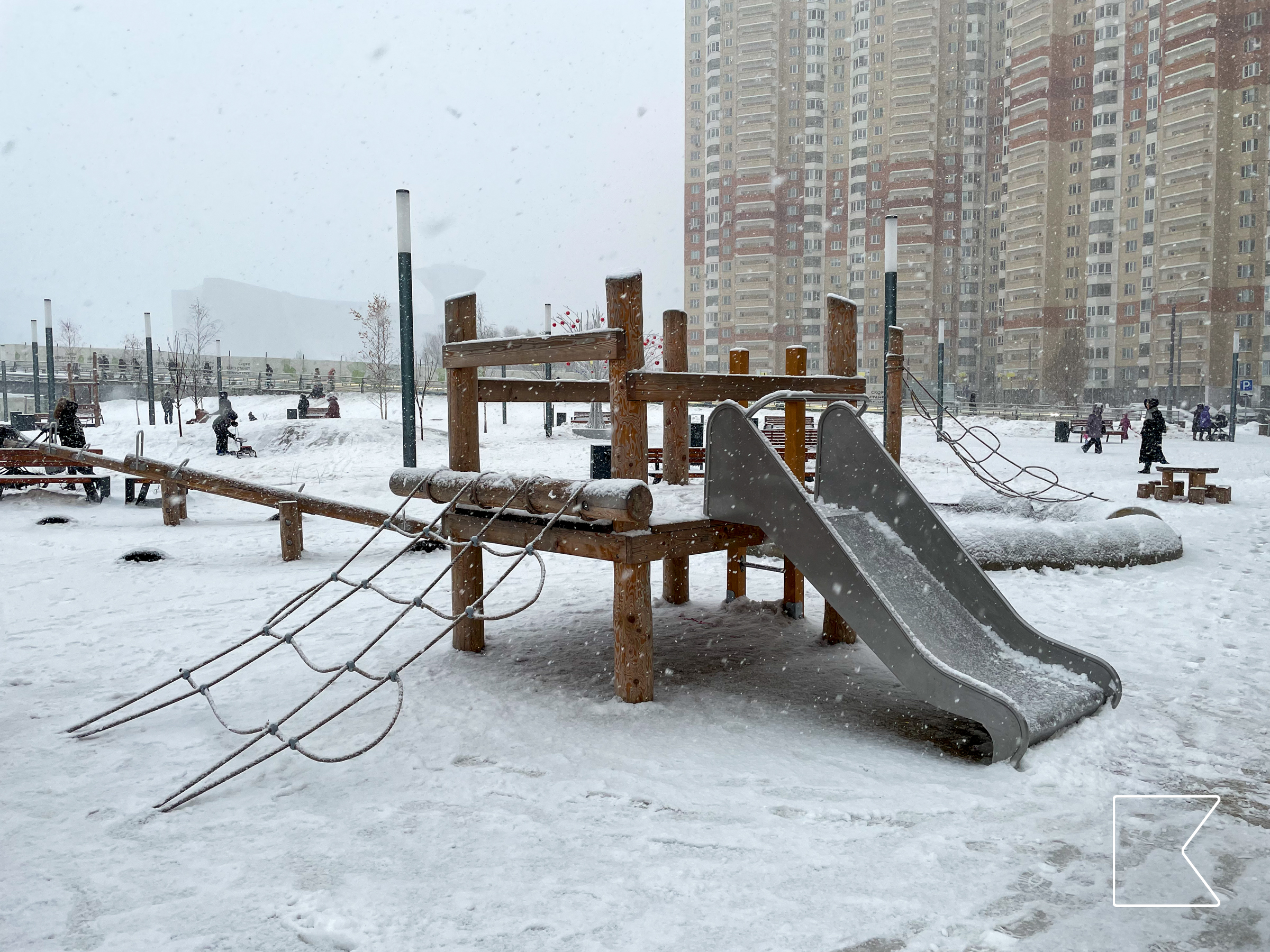 Игровая площадка — у собора в Павшинской пойме, Красногорск 🇷🇺, фото 1