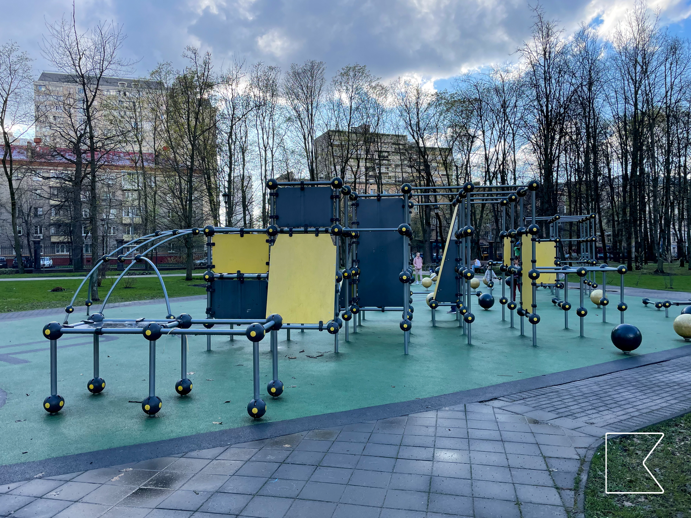 Площадка для паркура — в Останкинском парке, Москва 🇷🇺, фото 2